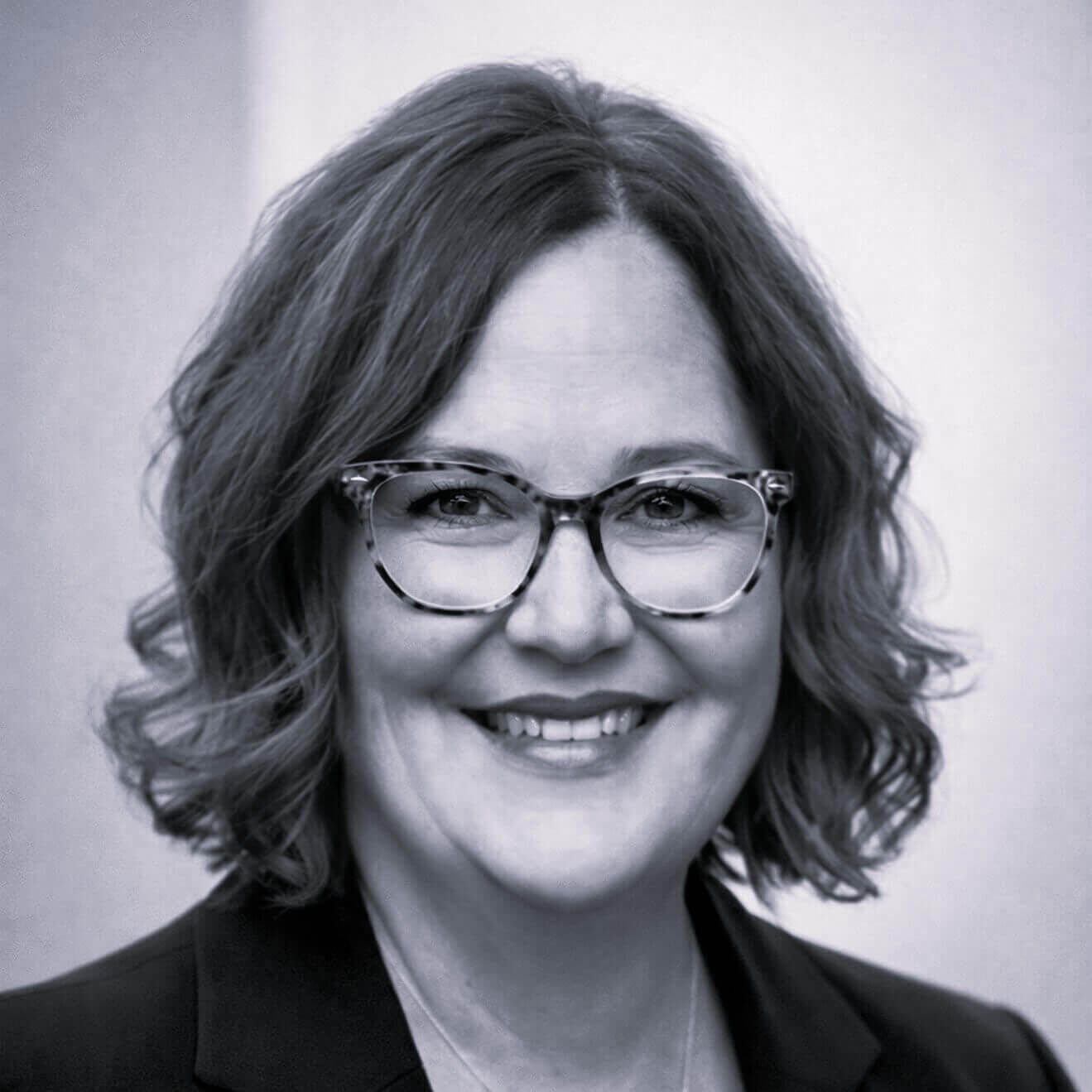 Cindy Zhivotovsky headshot 2026 B&amp;W